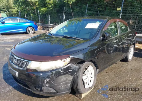 2012 Kia Forte Ex из США, поврежденный, VIN KNAFU4A2XC5579766